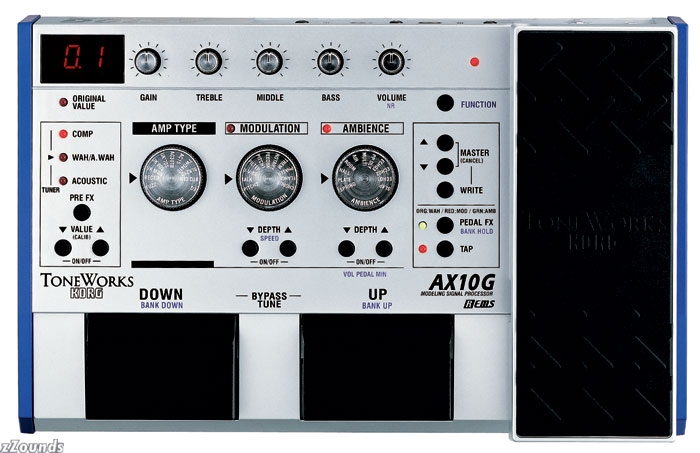 Korg Toneworks AX10G multi-effects pedal - Guitar Tricks Forum