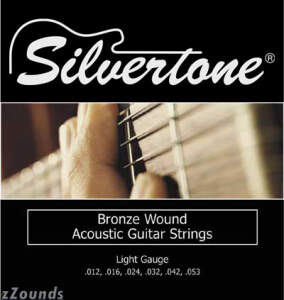 Silvertone Bronze Acoustic Guitar Strings (Light) reviews