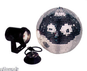 American DJ M500L Mirror Ball Kit