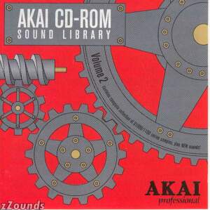 Akai CD-ROM Sound Library Volume 2 for S1000 and S1100