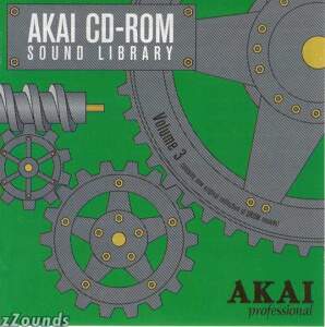 Buy Akai CD-Rom CD-ROM Sound Library Volume 3 Drums Online