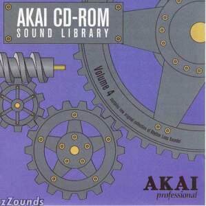 Buy Akai CD-ROM Sound Library Volume 4 Rhythm Loops Online