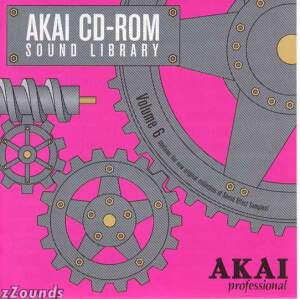 Buy Akai CD-ROM Sound Library Volume 6 Sound Effects Online