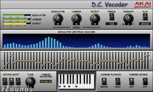 Akai DC Vocoder VST Plug In Software