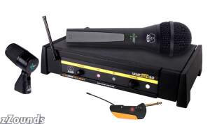 AKG WMS40 Guitar Players Pack Wireless System with Vocal and Instrument Microphones