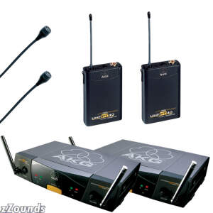 AKG WMS40 Diversity Wireless System with C407 Lapel Microphone reviews