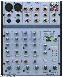 Alesis MultiMix 6FX 6-Channel Mixer with Effects reviews