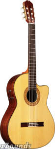 Alvarez CY128CE Yairi Cutaway Classical Acoustic-Electric Guitar (with Case)