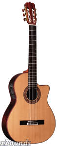 Alvarez MC90C Classical Cutaway Acoustic-Electric Guitar (with Case)