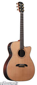 Alvarez WY1 Yairi Folk Cutaway Acoustic-Electric Guitar (with Case)