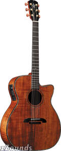 Alvarez WY1K Yairi Folk Cutaway Acoustic-Electric Guitar (with Case)