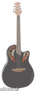 Applause AE148 Acoustic-Electric Guitar$