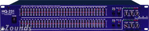 ART HQ231 Dual 31-Band Equalizer with Feedback Finder