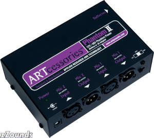 ART Phantom II Dual Phantom Power Adapter