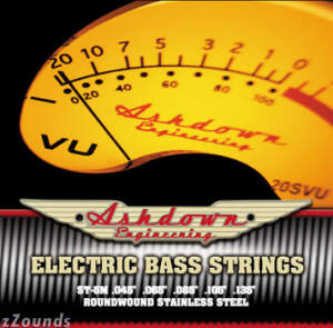 Ashdown 5-String Roundwound Stainless Steel Electric Bass Strings