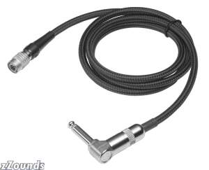 Audio Technica ATGRCWPRO Right Angle Premium Guitar Wireless Cable