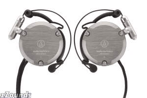 Audio Technica ATHEM7GM Aluminum Clip-On Headphones