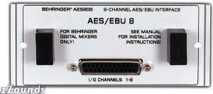 Behringer AES808 8-Channel AES EBU Interface for DDX3216