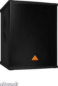 Behringer B1800X PRO Eurolive Professional Subwoofer (1600 Watts, 1x18 in.)