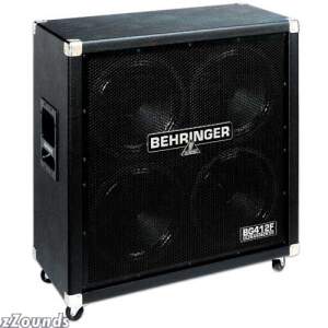 Behringer BG412F Straight Guitar Amplifier Speaker Cabinet (400 Watts, 4x12 in.) reviews