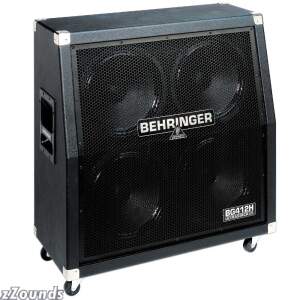 Behringer BG412H Angled Guitar Cabinet (400 Watts, 4x12 in.) reviews