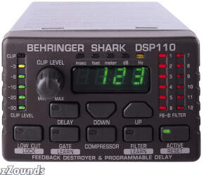 click here for more info on: Behringer DSP110 Shark Feedback Filter And Preamplifier