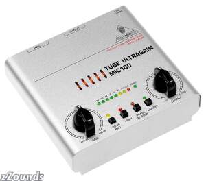 Behringer MIC100 Tube Ultragain Microphone Preamp with Limiter reviews