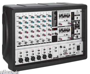 Behringer PMH660M 8-Channel Powered Mixer with FX (400 Watts) reviews