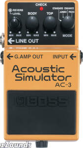 Boss AC3 Acoustic Simulator Pedal prices