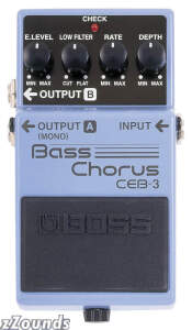 Boss CEB3 Bass Chorus Compact Effects Pedal