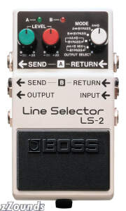 Boss LS2 Line Selector and Power Supply Pedal