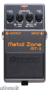 Boss MT2 Metal Zone Effects Pedal