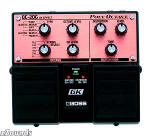 Boss OC20G Poly Octave Processor with GK Input