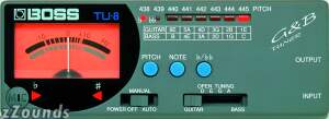 Boss TU8 Automatic Guitar/Bass Tuner