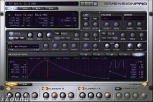 Cakewalk Software Dimension Pro Software Synth (Macintosh and Windows)
