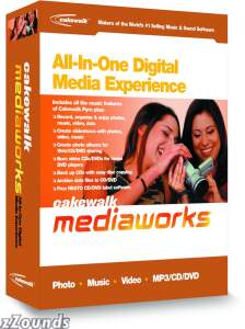 Cakewalk MediaWorks Audio/Video Softare (Windows)