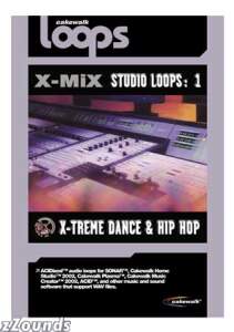 Cakewalk Software XMiX 1 Xtreme Dance and Hip Hop Acid Loops