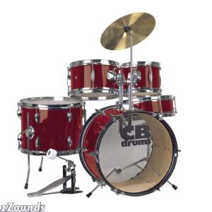 CB Drums JRX55 Junior 5-Piece Kit Package reviews