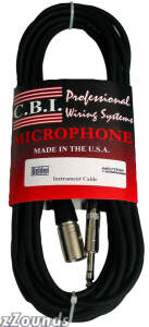 CBI BLUC Ultimate Series XLR Male to 1/4 in. TRS Cable