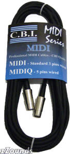 CBI Standard MIDI Cable