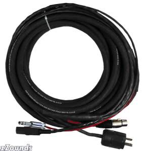 CBI IEC Power and 1X TRS Audio Cable