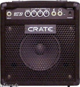 Crate BT10 Bass Combo Amplifier (10 Watts, 1x8 in.)