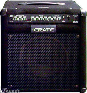 Crate BT25 Bass Combo Amplifier (25 Watts, 1x10 in.)
