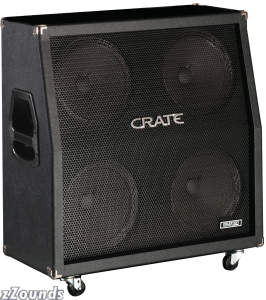 Crate Gt412sl Slant Guitar Speaker Cabinet With Celestions 200