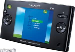 Creative Zen Portable Media Center for Music and Video