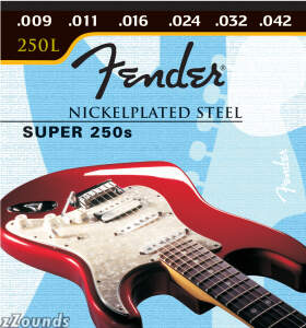 Fender Super 250 Dynamax Series Strings for Electric Guitar - L (9-42) prices
