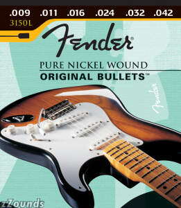 Fender Original Bullets Strings for Electric Guitar - L (9-42) reviews