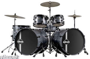 DDrum Defiant 6-Piece Double Bass Drum Shell Kit