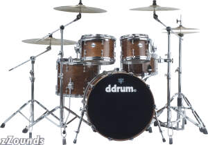 DDrum Dios Exotic Walnut 5-Piece Drum Kit