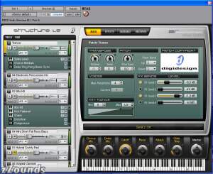 Digidesign Structure LE RTAS Instrument Plug-In